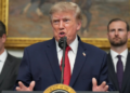 President Donald Trump speaks during a meeting with technology leaders in the Roosevelt Room of the White House, Wednesday, Aug. 19, 2026 in Washington (Photo:AP)