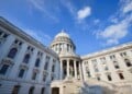 The Wisconsin State Capitol, in Madison, Wisconsin, houses both chambers of the Wisconsin legislature along with the Wisconsin Supreme Court and the Office of the Governor. (Photo credit Ali Majdfar/Getty Images)