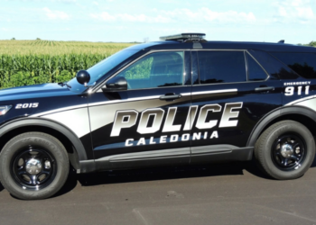 Image courtesy of Caledonia Police Department
