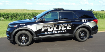 Image courtesy of Caledonia Police Department