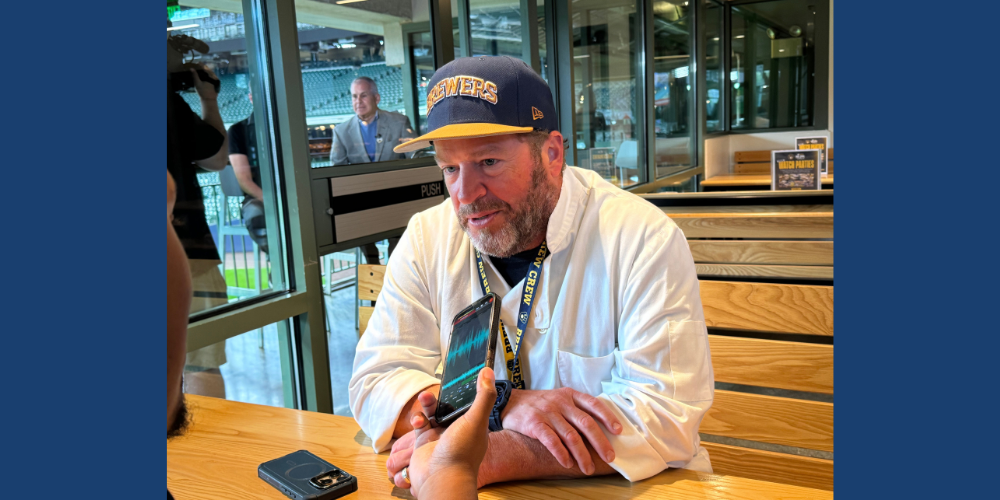 Chef Joe Muench at American Family Field 26 (Picture: Elisabeth Montemurro WTMJ)