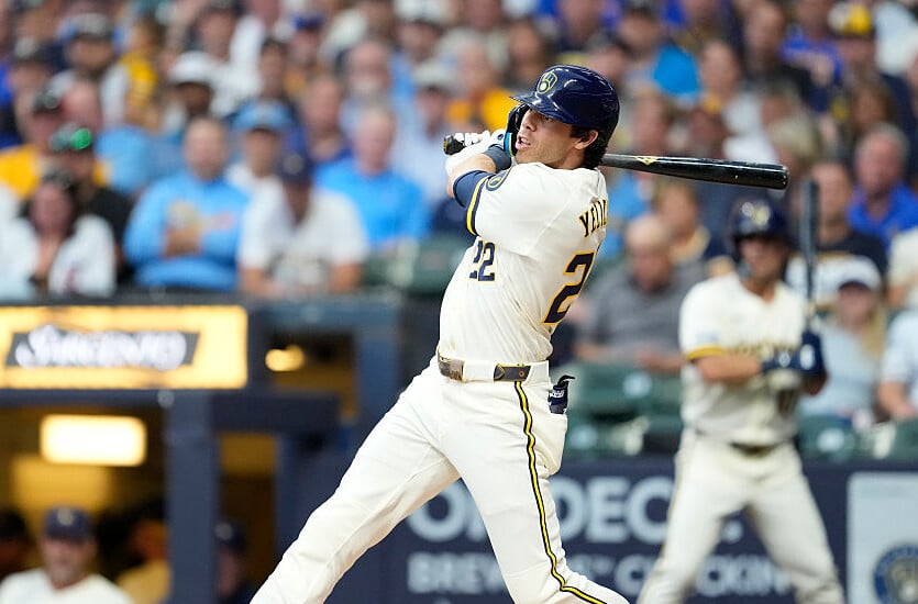 Brewers hit three home runs, hang on to complete sweep of rival Cubs with 8-6 victory