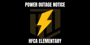 Power outage at Howard Fuller Collegiate Academy's elementary school campus on September 3, 2026. Image courtesy of Howard Fuller Collegiate Academy.