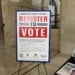 Register to Vote Sign (Photo: Elizabeth Lintonen)