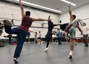 Footloose Rehearsal