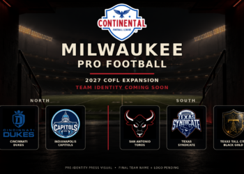 Pro football league planning Milwaukee expansion franchise in 2027
