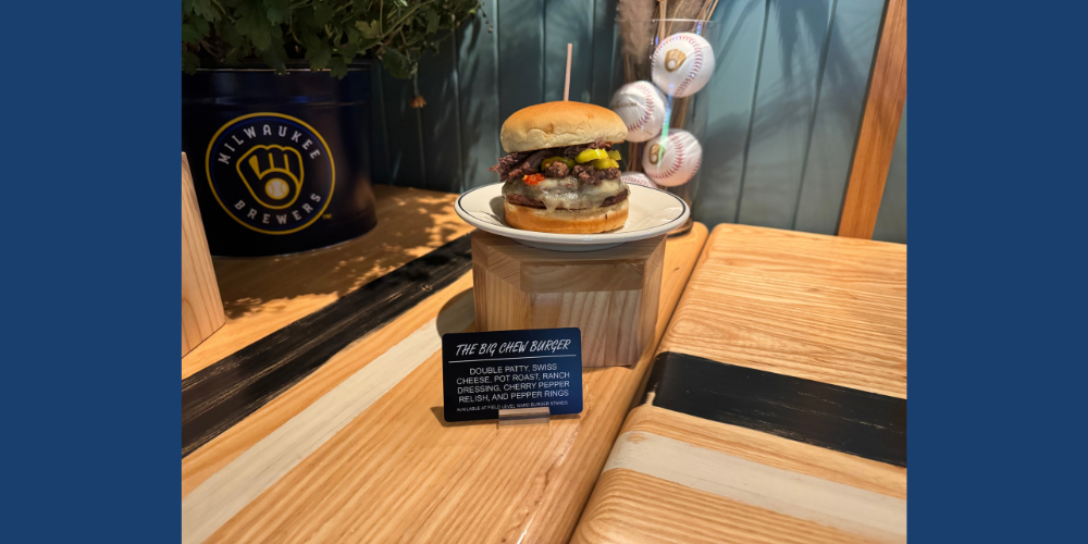 The Big Chew Burger at American Family Field 26 (Picture: Elisabeth Montemurro WTMJ)