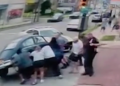strangers lift car