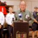 Republican gubernatorial candidate Tom Tiffany holds a press conference in Wausau on Sunday, Sept. 13 after the small plane he was traveling in made an emergency landing in Lake Wausau.