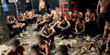 Alleged hazing incident at an unsanctioned fraternity house on Langdon Street near UW-Madison on Sept. 23, 2026. Image Credit: Madison Police Department