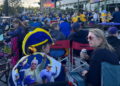 Brewers fans set up chairs at the "Rally for October" to watch the Brewers take on the Phillies outside American Family Field on September 22, 2026 (Photo: Elisabeth Montemurro)