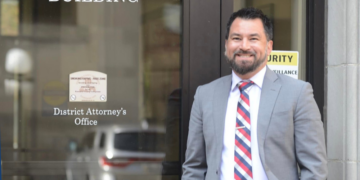 Kenosha County District Attorney Xavier Solis. Image courtesy of Solis' social media account.