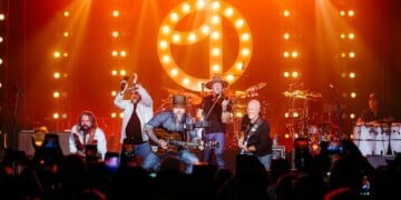 AUSTIN, TEXAS - OCTOBER 18: Zac Brown Band perform onstage during the Uber One Rodeo on October 18, 2025 in Austin, Texas. (Photo by Rick Kern/Getty Images for Uber)
