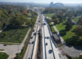 Photo of median roadwork on I-94 [Photo credit: WisDOT]