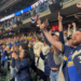 Fans celebrate the Brewers National League title at the American Family Field watch party on October 15, 2026 (Photo: Elisabeth Montemurro)