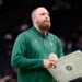 Milwaukee Bucks head coach Taylor Jenkins calls a timeout against the Chicago Bulls during the second half of an NBA preseason basketball game, Wednesday Oct. 14, 2026, in Milwaukee. (AP Photo/Ross Harried)