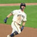 Sal Frelick celebrates rounding the bases after hitting a home run in Game 2 of the World Series.