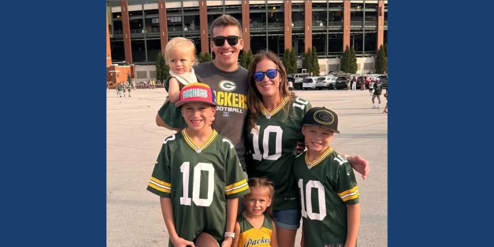 John Meise and family from Waukesha. Image courtesy of GoFundMe.