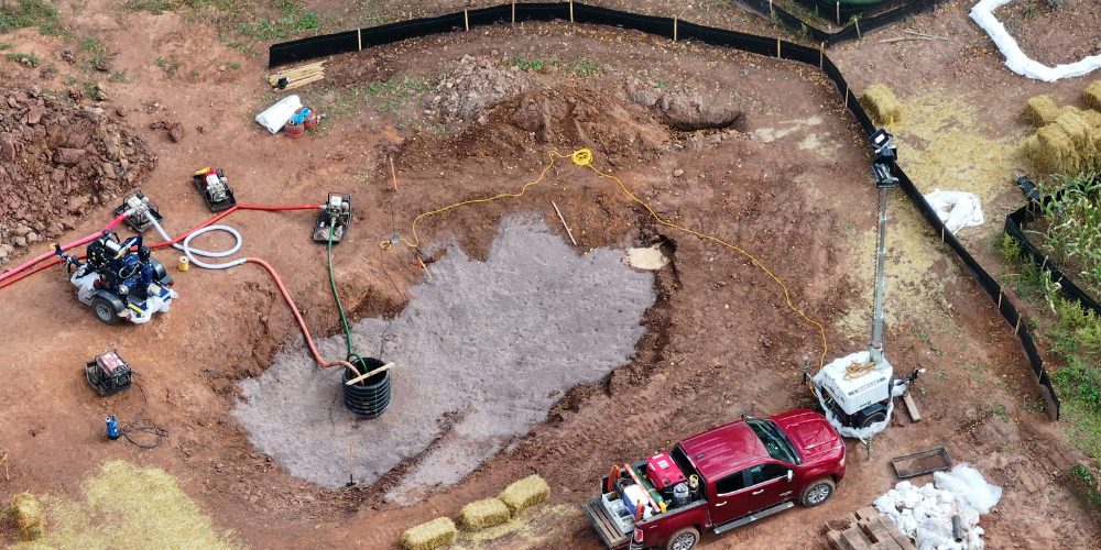 Line 5 aquifer breach