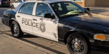 Milwaukee Police squad car