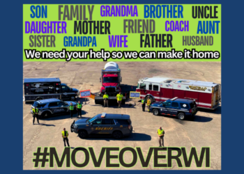 Various first responders ask drivers to move over if they're seen on the side of the road