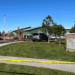 Police tape is placed outside Silver Rail Elementary school, where a shooting took place, on Thursday, Oct. 15, 2026 in Bend, Ore. (AP Photo/Joe Kline)