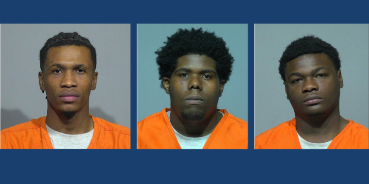 (left to right): Sincere Scott, Jerrell Shead, Javeonte Thomas. Images courtesy of the Milwaukee County Sheriff's Office.