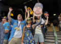 Brewers fans cheering during Game 2 of the NLCS at American Family Field on October 12, 2026 (Photo: Elisabeth Montemurro)