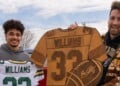 Local woodworking artist on making pieces for Brewers & Packers