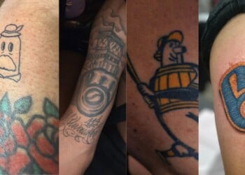 Brewers fans show off their tattoos!