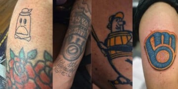 Brewers fans show off their tattoos!