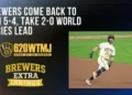 Instant reaction to the Brewers thrilling comeback victory in Game 2 of the World Series | Brewers Extra Innings with Dom Cotroneo and Jerry Augustine