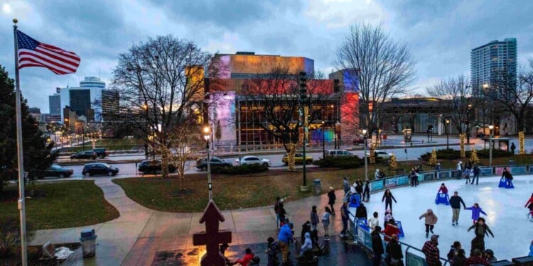 Red Arrow Park (Photo: Courtesy of Downtown BID)