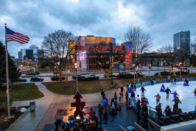 Red Arrow Park (Photo: Courtesy of Downtown BID)
